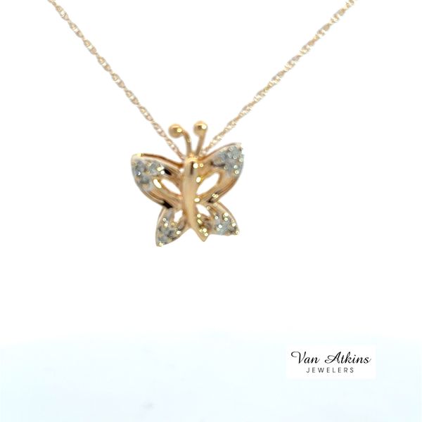 0.10 Carat Diamond Necklace Image 4 Van Atkins Jewelers New Albany, MS
