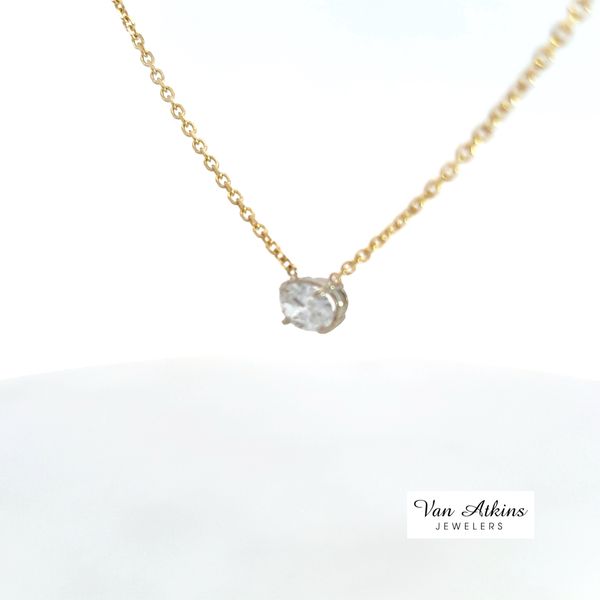 0.90 Carat Diamond Necklace Image 2 Van Atkins Jewelers New Albany, MS