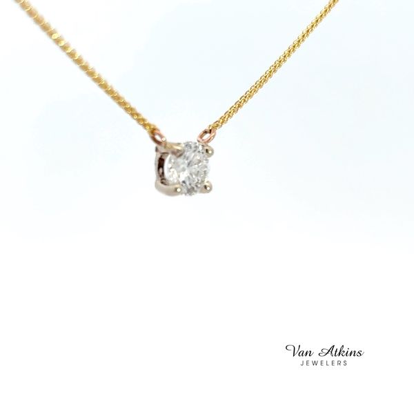 0.65 Carat Diamond Necklace Image 2 Van Atkins Jewelers New Albany, MS