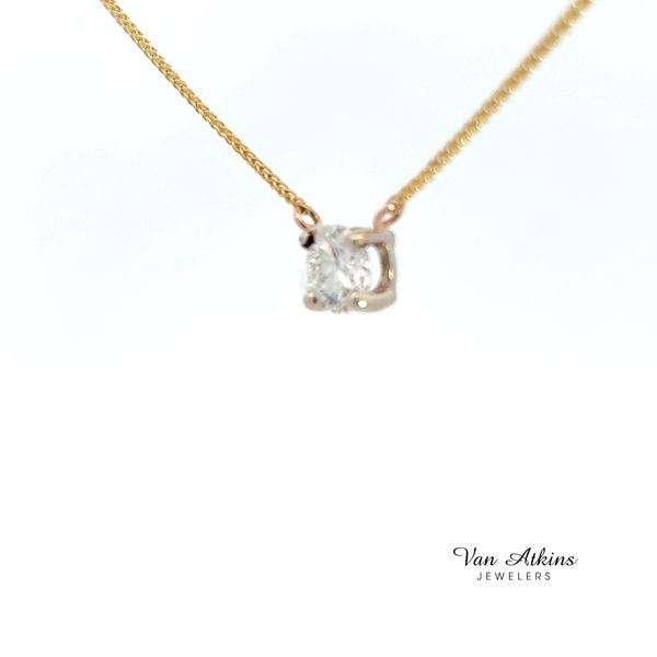 0.65 Carat Diamond Necklace Image 3 Van Atkins Jewelers New Albany, MS