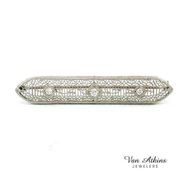 0.25 Carat Estate Diamond Pin/Brooch Van Atkins Jewelers New Albany, MS