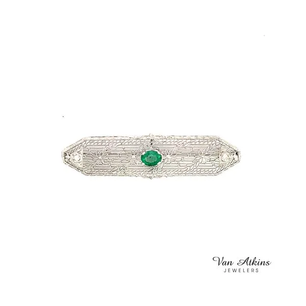 1.10 Carat Estate Diamond Pin Van Atkins Jewelers New Albany, MS