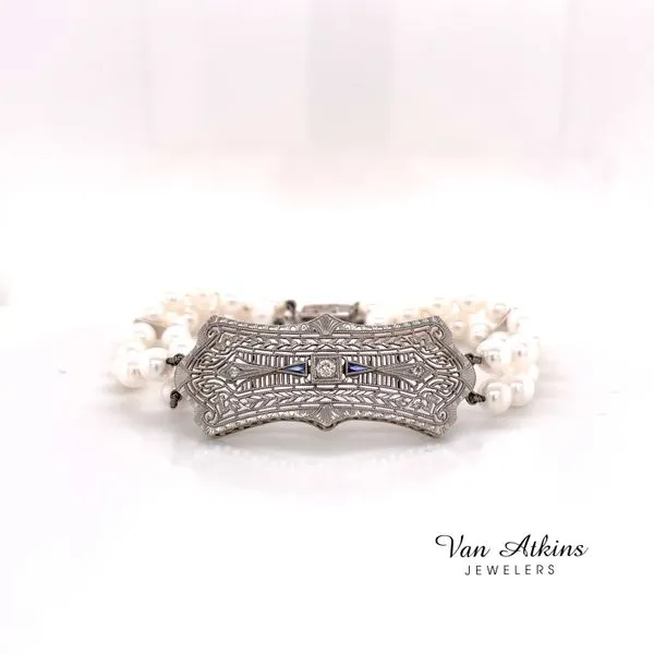 Carat Estate Diamond Pendant/Necklace Image 2 Van Atkins Jewelers New Albany, MS