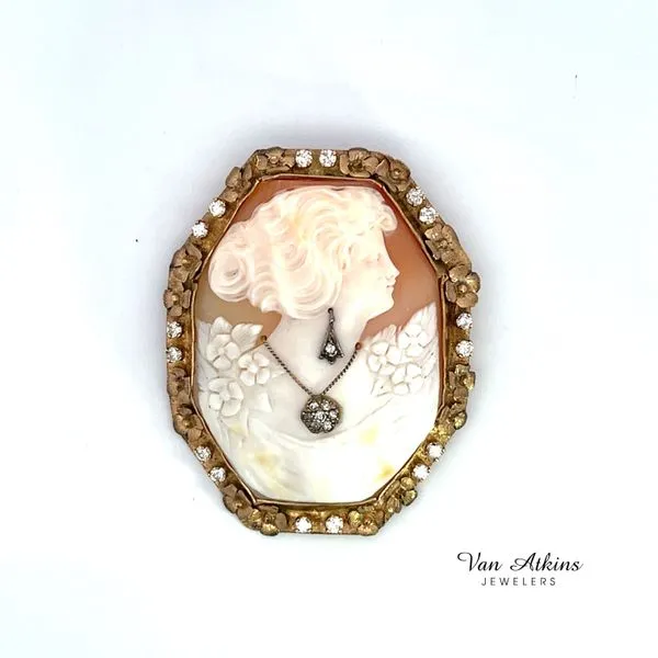 0.75 Carat Estate Diamond Pin Van Atkins Jewelers New Albany, MS