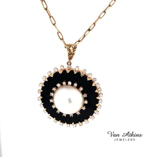 Estate Diamond Pendant/Necklace Van Atkins Jewelers New Albany, MS