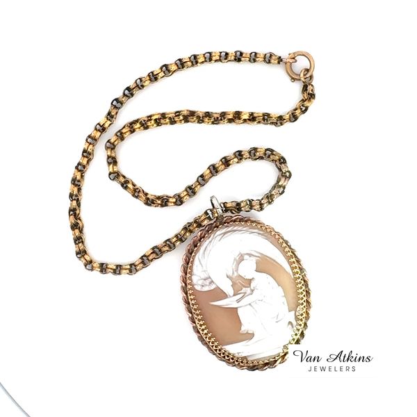 Estate Diamond Pendant/Necklace Image 3 Van Atkins Jewelers New Albany, MS