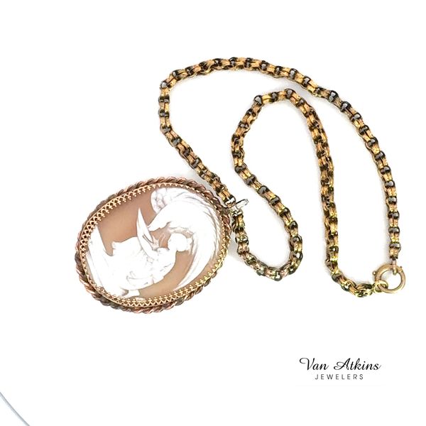 Estate Diamond Pendant/Necklace Image 4 Van Atkins Jewelers New Albany, MS