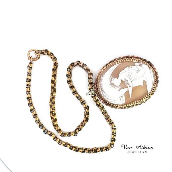 Estate Diamond Pendant/Necklace Image 5 Van Atkins Jewelers New Albany, MS