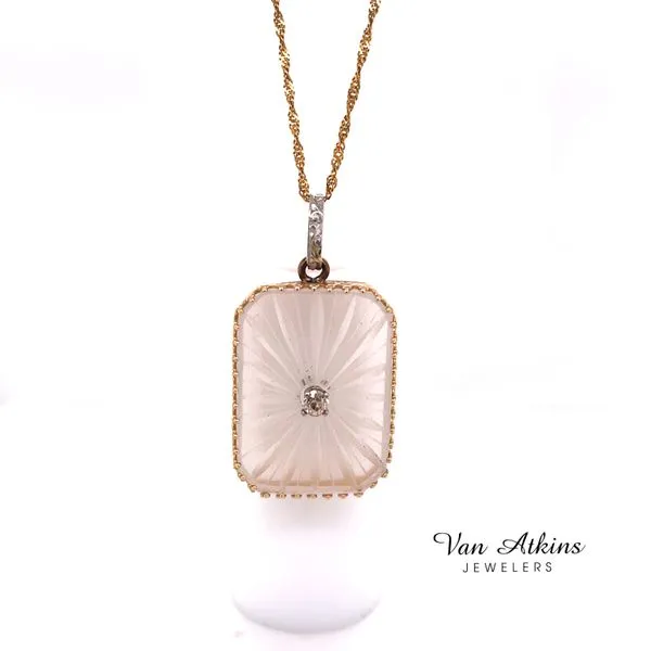 0.15 Carat Estate Diamond Pendant/Necklace Van Atkins Jewelers New Albany, MS