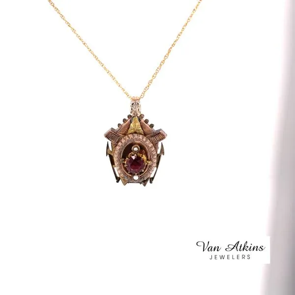 0.75 Carat Estate Diamond Pendant/Necklace Van Atkins Jewelers New Albany, MS