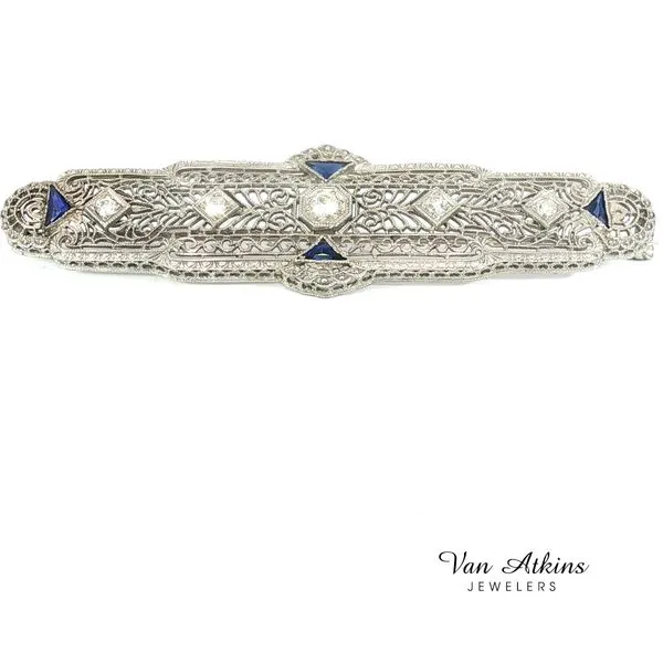 0.3 Carat Estate Diamond Pin/Brooches Image 2 Van Atkins Jewelers New Albany, MS