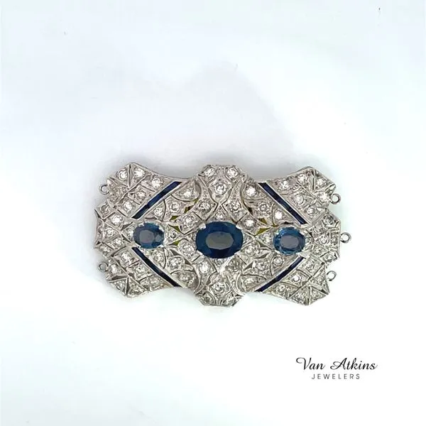 Estate Diamond Pendant Image 2 Van Atkins Jewelers New Albany, MS