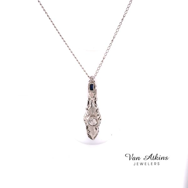 0.25 Carat Estate Diamond Pendant/Necklace Van Atkins Jewelers New Albany, MS