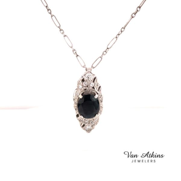 Carat Estate Diamond Pendant/Necklace Van Atkins Jewelers New Albany, MS
