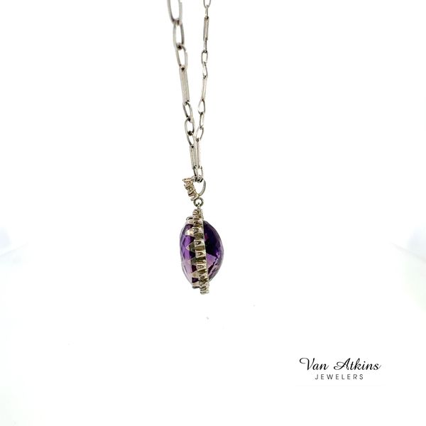0.50 Carat Estate Diamond Necklace Image 2 Van Atkins Jewelers New Albany, MS