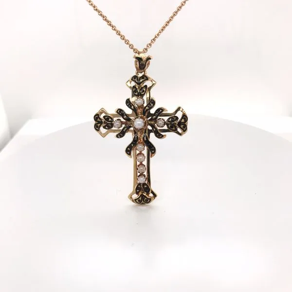 Estate Diamond Pendant/Necklace Van Atkins Jewelers New Albany, MS