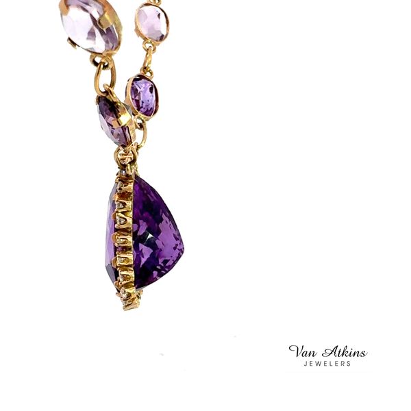 0.75 Carat Estate Diamond Necklace Image 4 Van Atkins Jewelers New Albany, MS