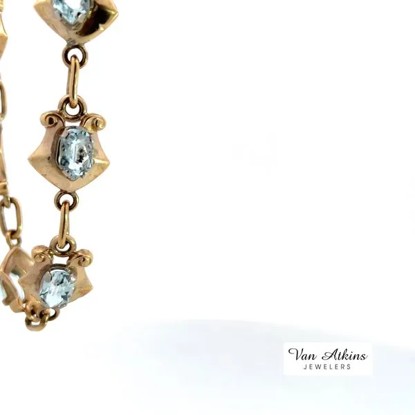Estate Diamond Necklace Image 2 Van Atkins Jewelers New Albany, MS