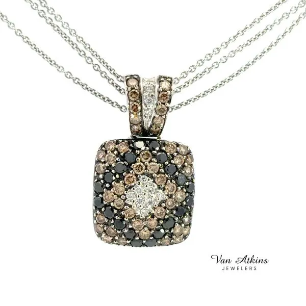 1 Carat Estate Diamond Necklace Image 4 Van Atkins Jewelers New Albany, MS