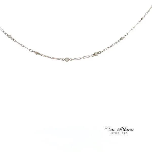 0.50 Carat Estate Diamond Necklace Van Atkins Jewelers New Albany, MS