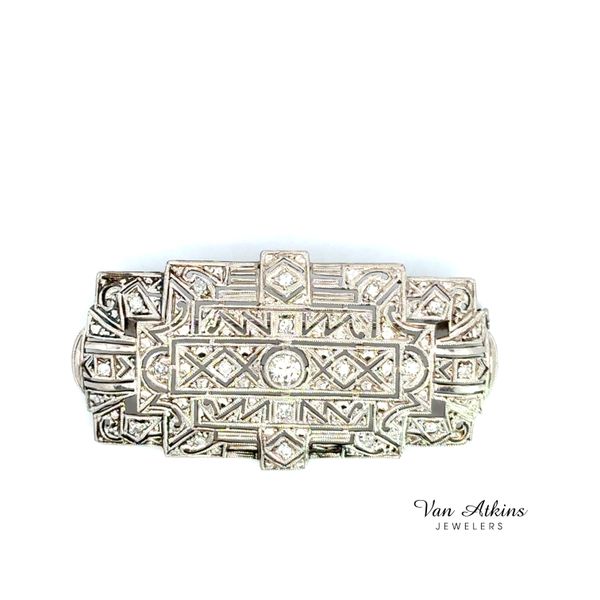 0.57 Carat Estate Diamond Pendant/Necklace Van Atkins Jewelers New Albany, MS