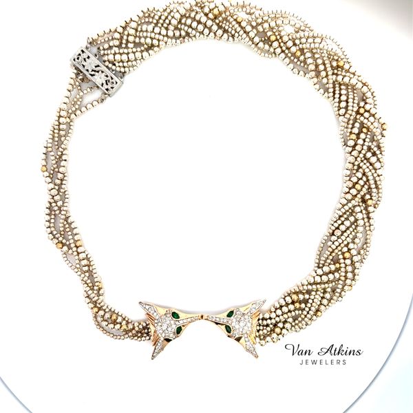 1.65 Carat Estate Diamond Necklace Van Atkins Jewelers New Albany, MS