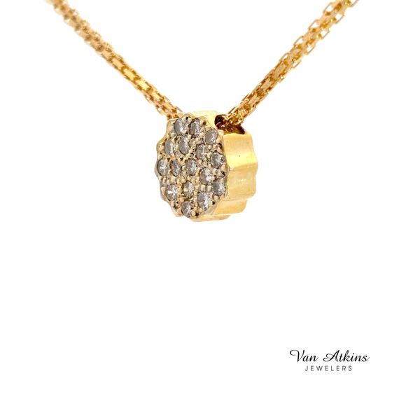 0.5 Carat Estate Diamond Pendant/Necklace Image 2 Van Atkins Jewelers New Albany, MS