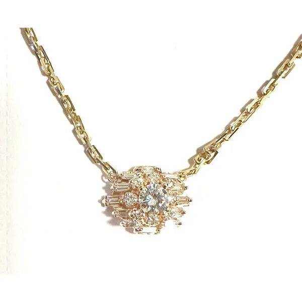 Estate Diamond Pendant/Necklace Van Atkins Jewelers New Albany, MS