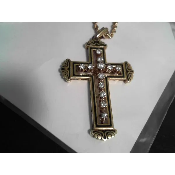 Estate Diamond Pendant/Necklace Van Atkins Jewelers New Albany, MS