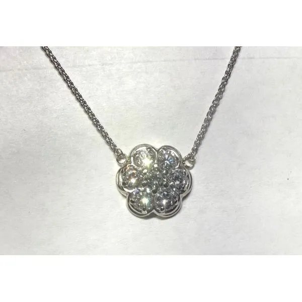 Estate Diamond Pendant/Necklace Van Atkins Jewelers New Albany, MS