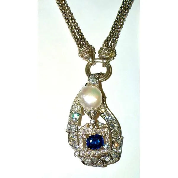 Estate Diamond Pendant/Necklace Van Atkins Jewelers New Albany, MS