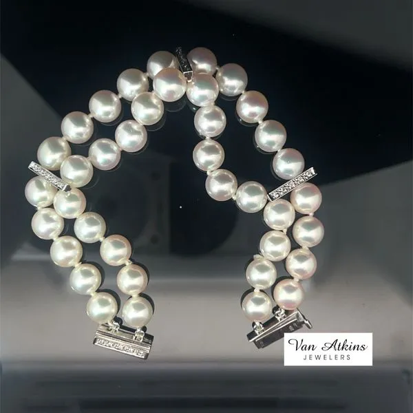 Pearl/ Diamond Bracelets Van Atkins Jewelers New Albany, MS