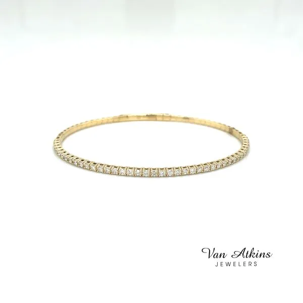 1.04 Carat Diamond Bracelet Flexible Van Atkins Jewelers New Albany, MS