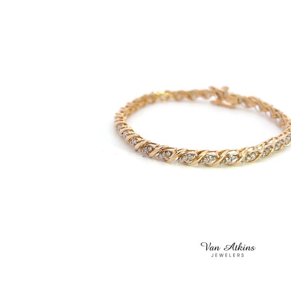 1 Carat Diamond Bracelet Image 2 Van Atkins Jewelers New Albany, MS