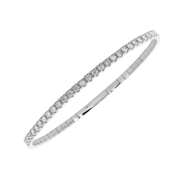 1.00 Carat Diamond Bracelet Flexible Van Atkins Jewelers New Albany, MS