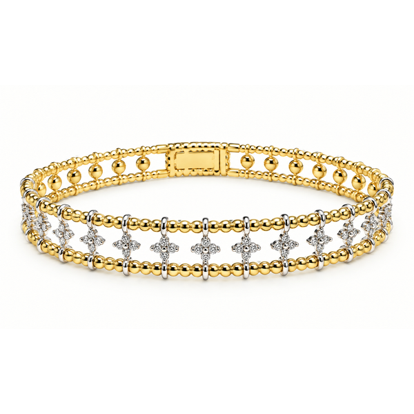BUJUKAN STYLE THREE ROW OPEN FLEXIBLE BANGLE Van Atkins Jewelers New Albany, MS