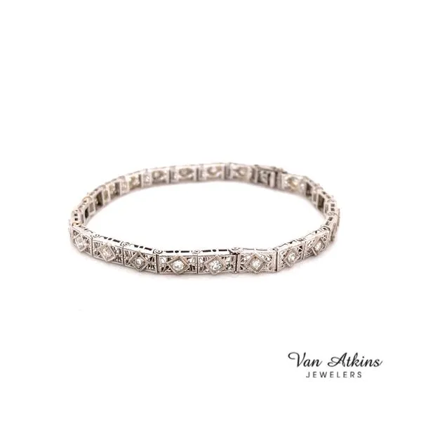 Estate Diamond Bracelet Van Atkins Jewelers New Albany, MS