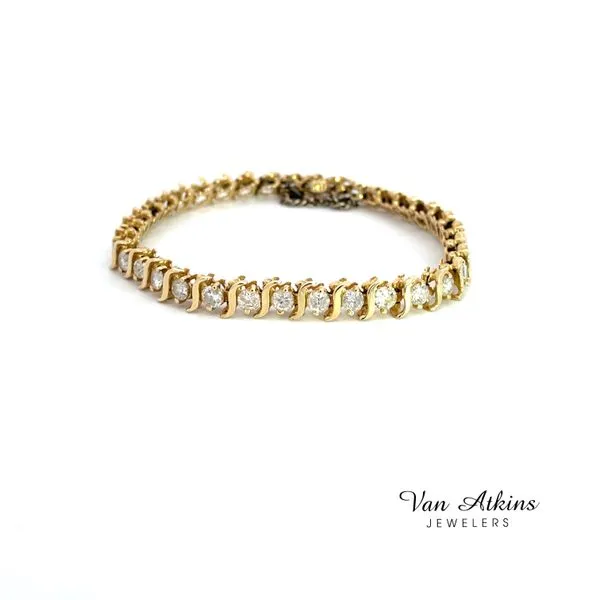 Estate Diamond Bracelet Van Atkins Jewelers New Albany, MS