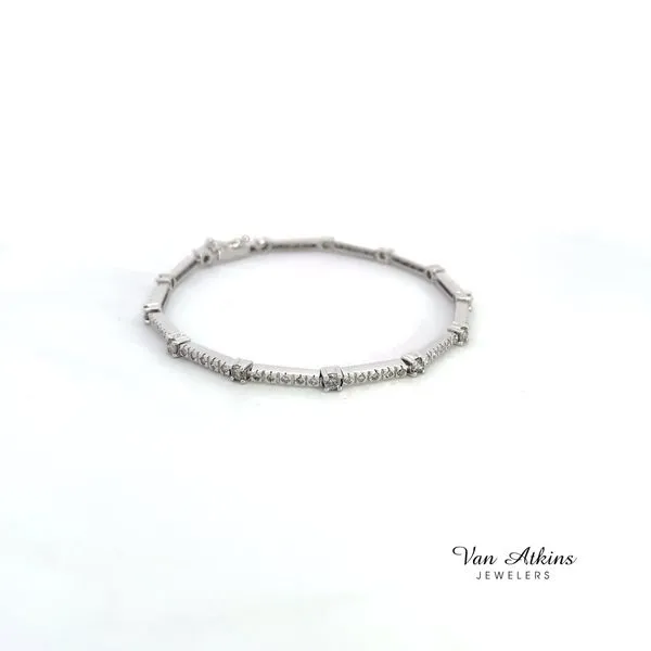 1.25 Carat Estate Diamond Bracelet Van Atkins Jewelers New Albany, MS