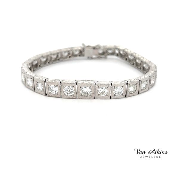 7 Carat Estate Diamond Bracelet Van Atkins Jewelers New Albany, MS