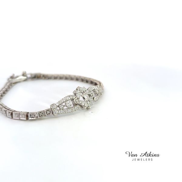 0.85 Carat Estate Diamond Bracelet Image 2 Van Atkins Jewelers New Albany, MS