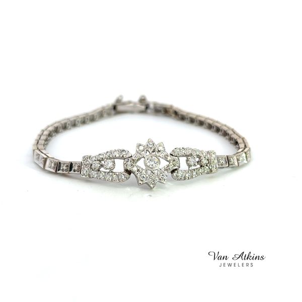 0.85 Carat Estate Diamond Bracelet Van Atkins Jewelers New Albany, MS