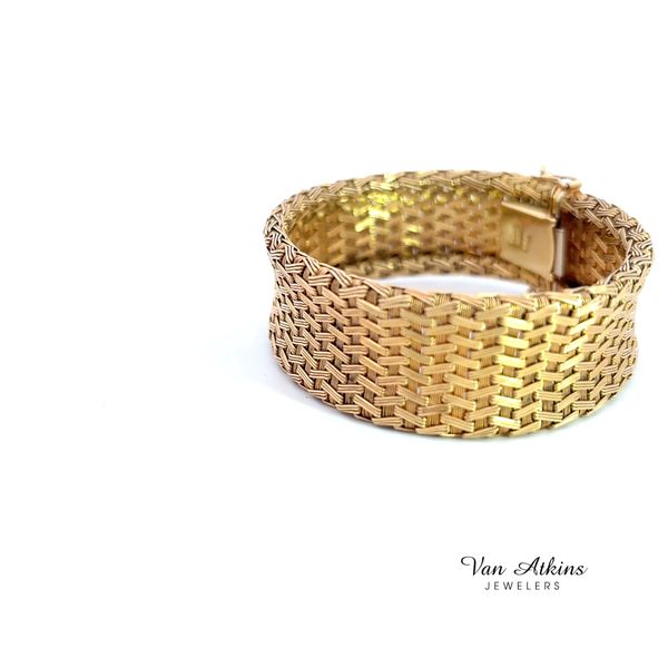 Estate Diamond Bracelet Image 2 Van Atkins Jewelers New Albany, MS