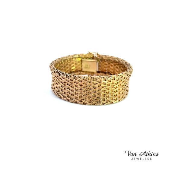 Estate Diamond Bracelet Image 3 Van Atkins Jewelers New Albany, MS