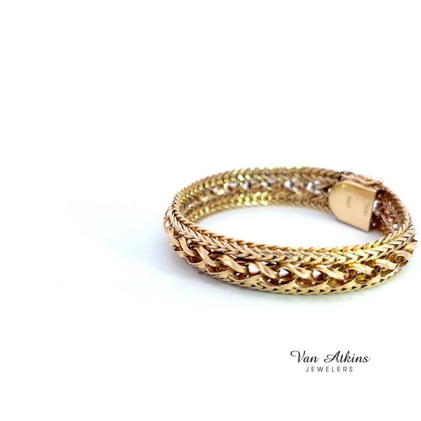 Estate Diamond Bracelet Image 3 Van Atkins Jewelers New Albany, MS