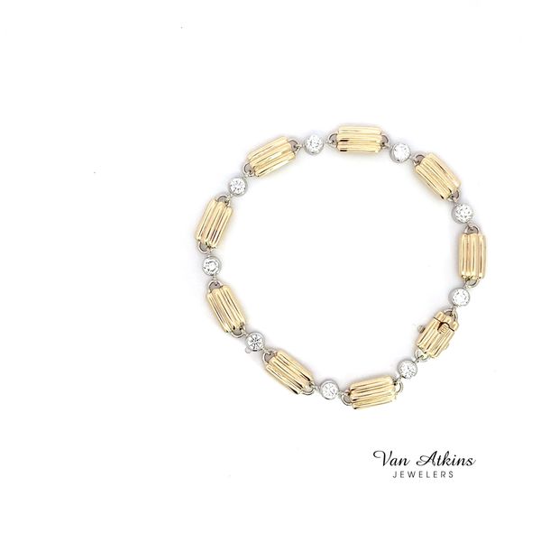 2 Carat Estate Diamond Bracelet Image 3 Van Atkins Jewelers New Albany, MS