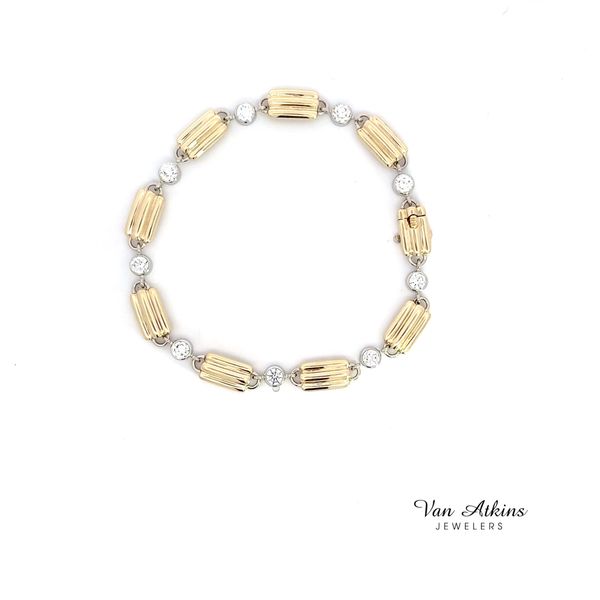 2 Carat Estate Diamond Bracelet Image 4 Van Atkins Jewelers New Albany, MS