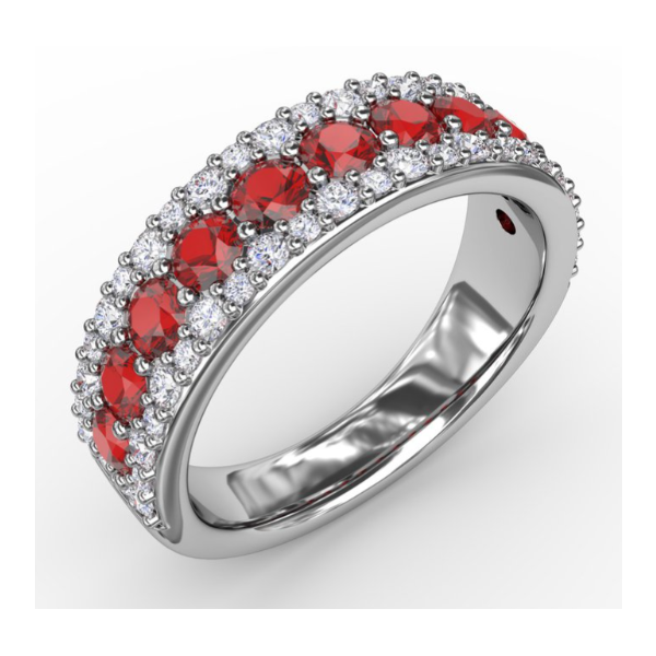 1.75 Carat Ruby Ring Van Atkins Jewelers New Albany, MS