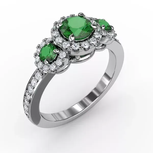 0.72 Carat Colored Stone Rings - Women's Image 2 Van Atkins Jewelers New Albany, MS