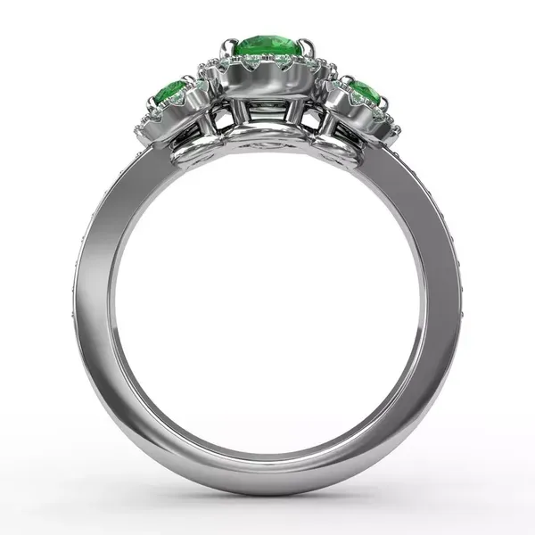 0.72 Carat Colored Stone Rings - Women's Image 3 Van Atkins Jewelers New Albany, MS